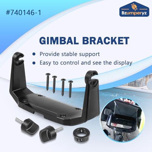 740146-1 Gimbal Bracket Mounting Bracket with Knobs Mounting Screws Fit for Helix-7 Series Fish Finders All Models - style: 740146-1