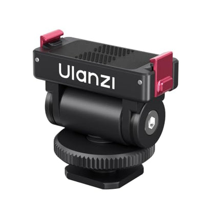 ULANZI OA27 Magnetic Cold Shoe Adapter, Adapter Mount Compatible with DJI OSMO Action 6 & OSMO Nano Xtra Muse, Magnetic Quick Release with 180° Tilt, Cold Shoe + 1/4”-20 Thread, All-Metal Mini Rig