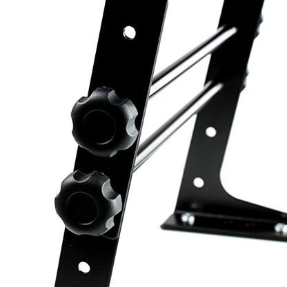 RockJam Portable DJ Laptop Stand with Adjustable Height, Anti-Slip Design, Works For Laptops, Controllers & CD Players - size: Desktop