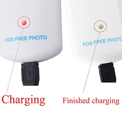 Dental Photography Mirrors Anti-Fog Intraoral Mirrors with LED Handle, Double-Sided Reflector Orthodontics Mirror Dental Care Kits