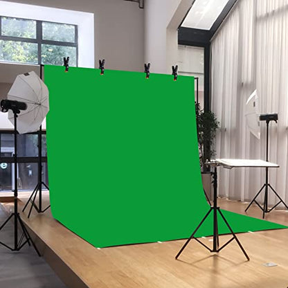 10x6.5ft Backdrop Stand, Photo Video Studio Adjustable&Lockable Heavy Duty Background Support System Kit with 4 Backdrop Clamps, 2 Sandbag and Carry Bag for Photography, Parties, Wedding - color: BJJ 2x3M