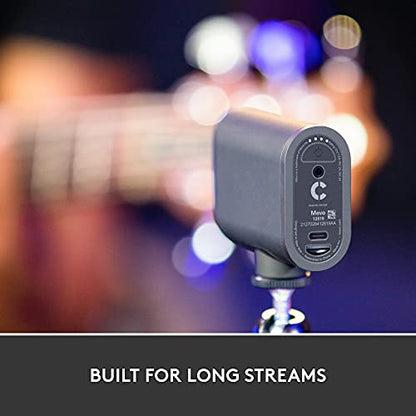 Logitech for Creators Mevo Start, Wireless Live Streaming Camera, 1080p HD Video Quality, Intelligent App Control, Stream via LTE or Wi-Fi - Black - style: 1 Pack