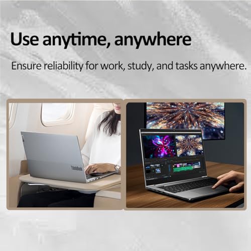 Lenovo ThinkBook 15 Gen 4 Business Laptop (15.6" FHD Anti-Glare, Intel 10-Core i7-1255U, 40GB RAM, 1TB SSD), Thunderbolt 4, Fingerprint, 1080p Webcam, Ethernet, Wi-Fi 6, Win 11 Pro w/Copilot, Grey - size: 40GB|1TB SSD, style: Core i7