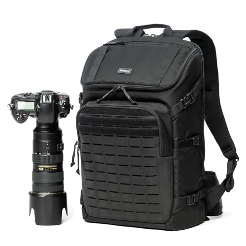 Think Tank DarkLight Tactical Camera Backpack 25L – Black - color: Black, size: 25 liters