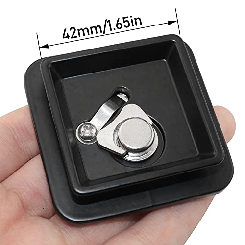 Tripod Quick Release Plate Head Mounting Parts 42mm x 42mm for V-0554, 6100 6160 7100 FW29T, 200R 800R, V3000 S-4500 S-6000