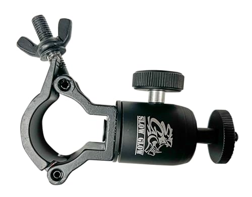 Slow Glow Maverick T-Post Camera Mount for Trail Cameras and Solar Panels 360° Adjustable Ball Head for the Perfect Angle