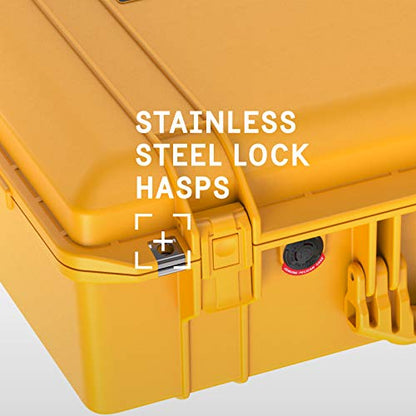 Pelican Air 1555 Case No Foam - Orange - color: Red, size: No Foam