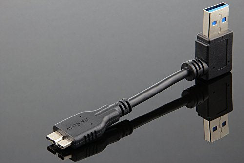 UCEC USB 3.0 Hard Drive Cable A to Micro B High Speed Upto 4.8 Gbps Data Transfer Cable for Portable External Hard Drive, Camera and More, External Hard Drive Cord