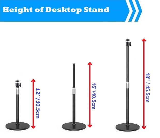 Brio Webcam Stand Holder, Magnetic Webcam Desktop Tripod Mount Compatible with Logitech Brio 101 100/Brio 301 300/Brio 501 500/Brio 4K 2022 2017 version/C270/C310 webcams