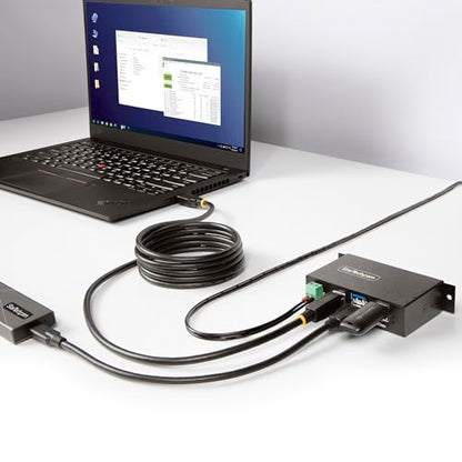StarTech 4-Port Managed USB Hub 5Gbps, TAA (5G4AINDRM-USB-A-HUB)