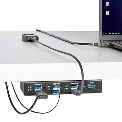StarTech 7-Port Managed USB Hub 5Gbps, TAA (5G7AINDRM-USB-A-HUB)