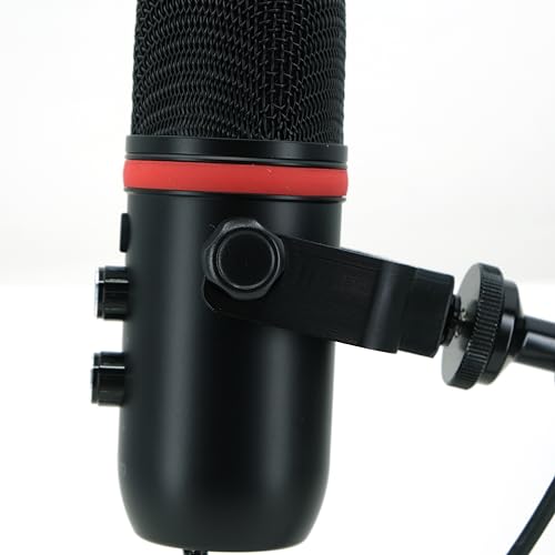 Desk Cookies Microphone Mount for AudioPro USB Mic 3/8" Adapter, Boom Arm Attachment, Durable Mounting Threads, Microphone Holder