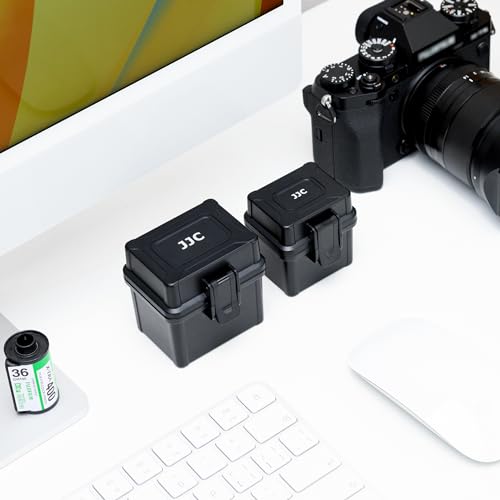 DB-110 LI-92B LI-90B NP-50 Battery and SD Micro SD Card Case, Water-Resistant & Shockproof, Camera Battery Case Holder Storage Box for 4X DB-110/LI-90B/LI-92B/EN-EL19/EN-EL10/NB-13L/NP-BX1/SLB-11A - size: for Battery x 4 + 1 SD + 2 MicroSD