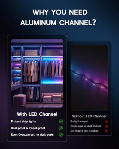 10Pack 3.3FT/1M LED Aluminum Channel V Shape with Milky White Cover Lens for 8/10mm LED Strip Lights,LED Diffuser Channel Even Glow for Living Room,Stairs,Kitchen,Cabinet - size: V Shape ≤10mm Width Led