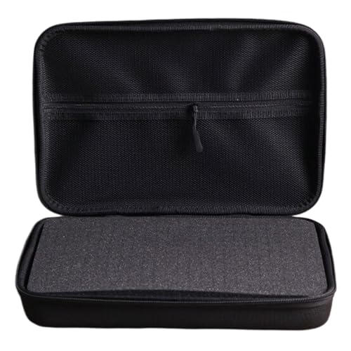 EVA Digital Storage Bag Shockproof Electronics Organizer with Adjustable Dividers for Camera Drone Hard Drive Small Largev - size: L