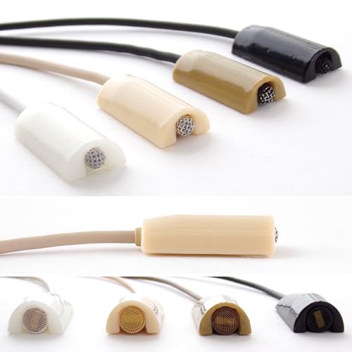 URSA MiniMount. Slim, Low-Profile and Made from Hardened Plastic. Hand-Finished for Smoothness. Includes 5X Hypoallergenic MiniMount Stickies (White, Sennheiser MKE1) - color: White, size: Sennheiser MKE1