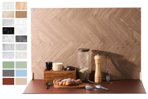 Product Photography Backdrops 22.5x34.5in, Photo Backdrop Board Kit with 10Pcs 20Patterns Double-Sided Background Paper, Food Photography Backdrops, Tabletop Photo Backdrop for Food Jewelry Cosmetics