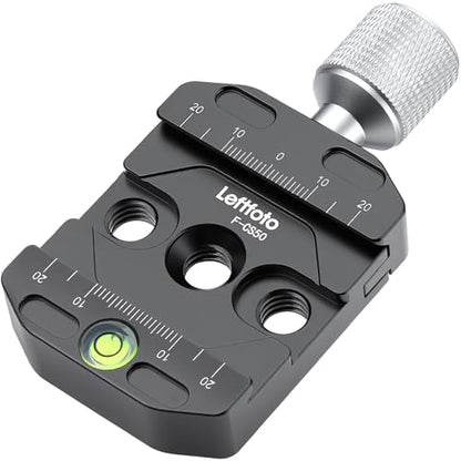 Leftfoto Quick Release Clamp with Arca Swiss clamp Style for Tripod Ballhead Universal Quick-Change seat, monopod Head, Tripod Quick Release Plate
