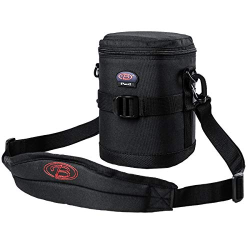 Camera Lens Case DSLR Camera Lens Bag Fits for Canon Nikon Pentax Sony Olympus Panasonic and Other Camera Lens - size: BL-0007