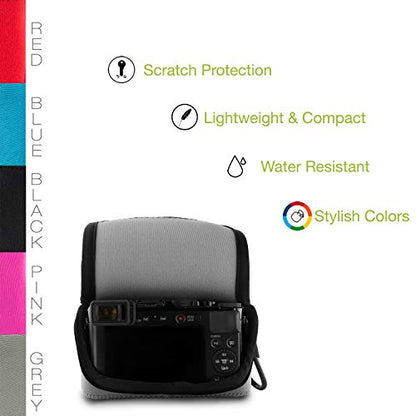 MegaGear MG1580 Leica D-Lux 7 Ultra Light Neoprene Camera Case - Gray, PU Leather - color: Gray, size: One Size