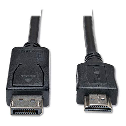 TRIPP Lite DisplayPort to HDMI Cable Adapter, DP to HDMI (M/M), DP2HDMI, 1080P, 10 ft. (P582-010) - size: 10 ft., style: DisplayPort