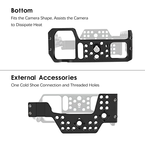 A7ii A7Riii A7iii cage,A9 / A7III / A7M3 / A7Riii / A7ii Camera Cage for Sony A9 A7M3 A7III A73 A7RIII A7R3 A7II Camera Case Rig Cold Shoe