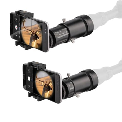SnapLock Scope Phone Adapter, Smartphone Mount for Scopes | Universal phone adapter; stable alignment; wide compatibility - size: Smartphone Scope Adapter 32-46MM
