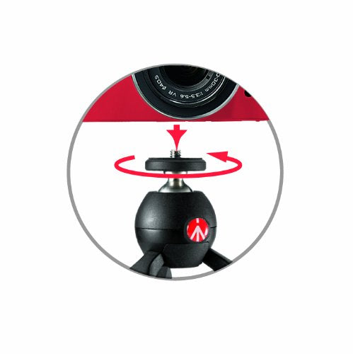 Manfrotto MTPIXI-B PIXI Mini Tripod, Black - style: Pixi Mini