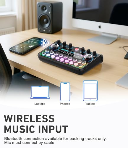 SkillDance Podcast Equipment Bundle for 2 with Soundboard & 2 Microphones, Plug-and-Play Setup for iPhone, Laptop & PC, Streaming & YouTube