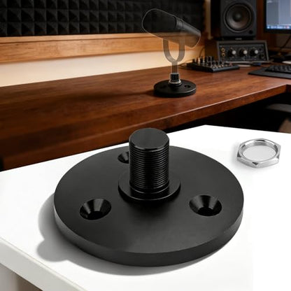 Desktop Microphone Stand for Shure MV7i/MV7x,Secure & Space-Saving Desk Stand for Shure MV7i and MV7x Podcast Mic,Detachable microphone base with locking nut - size: for Shure MV7i/MV7x