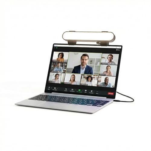 HumanCentric Video Conference Lighting, Laptop Only Webcam Light for Streaming, LED Laptop Light for Video Conferencing, Zoom Lighting for Computer, Upgrade Light for Zoom Meetings