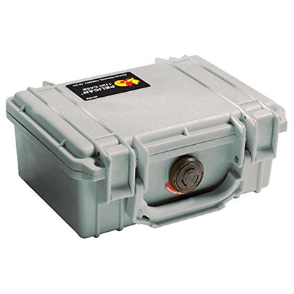 Pelican 1120 Case With Foam (Silver) - color: Silver, style: With Foam