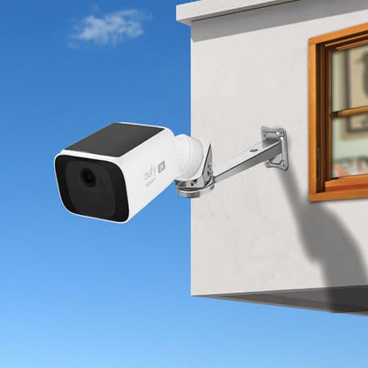 WiTi Stainless Steel Wall Mount Bracket for Surveillance Camera, Extension Arm Holder for Eufy Solocam s220, Security Surveillance Systems Installing Indoor and Outdoor