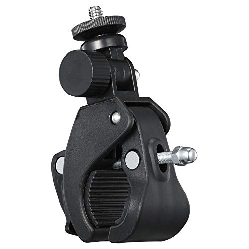 Camera Super Clamp with 1/4"- 20 Threaded Head Compatible for LCD Monitor,DSLR Cameras,DV,Flash Light,Studio Backdrop,Bike, Microphone Stands, Music Stands,Tripod, Motorcycle,Rod Bar