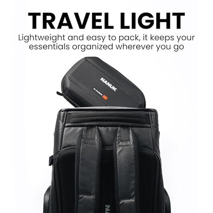 NANUK N-Cubik T3 Camera Bag Insert – Water-Resistant Hard-Shell Pouch – Shockproof Protective Camera Insert for Backpack – Perfect for Accessories & Gear (9.4” x 6.3” x 2.8”) - size: N-CUBIK T3 9.4 x 6.3 x 2.8"