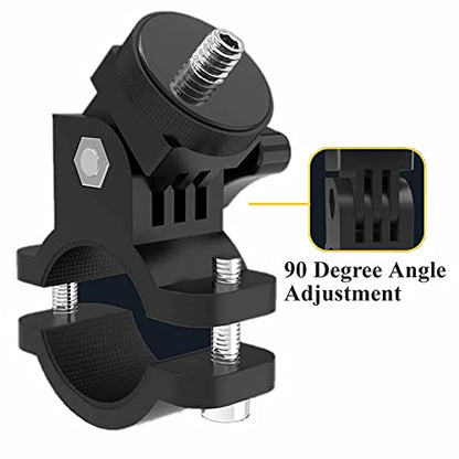 Universal Scope Phone Mount Holder Camera Gun Mount Adapter, Adjustable Bike Phone Holder, Motorcycle Handlebar Phone Mount