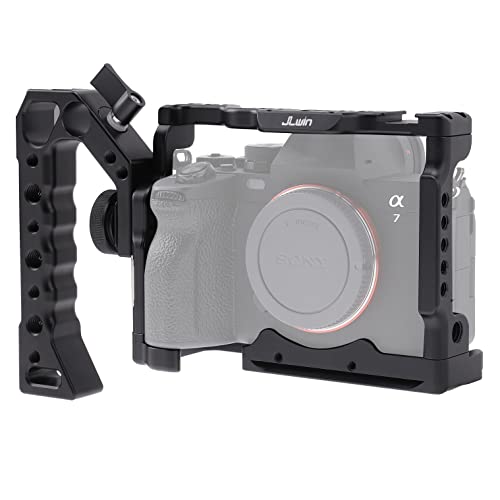 A7 IV Cage Support, Hersmay Camera Cage with Top Handle for Sony A7 IV / A7S III Full Frame mirrorless Camera - size: For Sony A7IV/ A7SIII