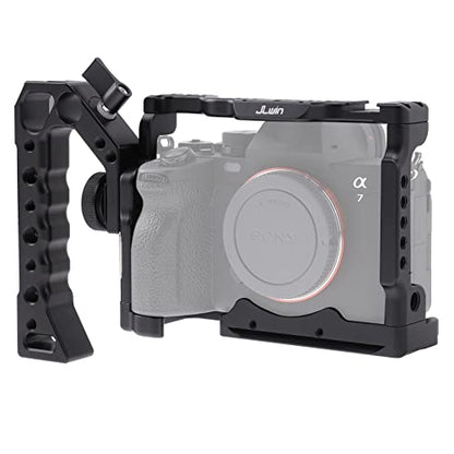 A7 IV Cage Support, Hersmay Camera Cage with Top Handle for Sony A7 IV / A7S III Full Frame mirrorless Camera - size: For Sony A7IV/ A7SIII