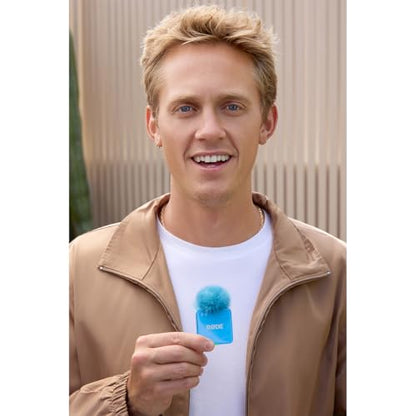 RØDE Interview GO Handheld Adaptor for RØDE Wireless Microphones (Blue) - color: Blue