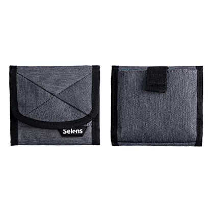 Selens DSLR Battery Case - Pouch for NP-FZ100, LP-E6, AA, LP-E8, LP-E10, LP-E12, EN-EL14, EN-EL15, NP-FW50, NP-F550, NP-FM500H Batteries - size: small