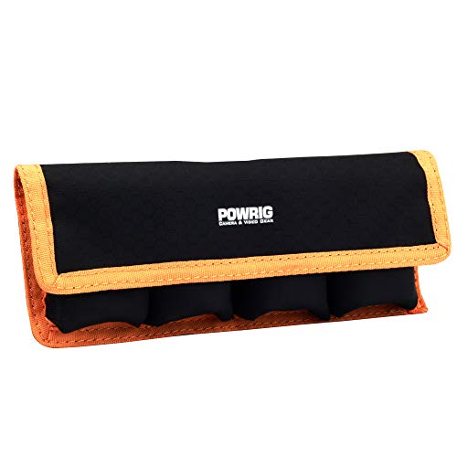 DSLR Battery Pack Case Battery Holder for LP-E6, NP-FW50, NP-FZ100, DMW-BLJ31GK, EN-EL15, DMW-BLF19, NP-W126, DMW-BLC12 - Hold 4pcs Batteries