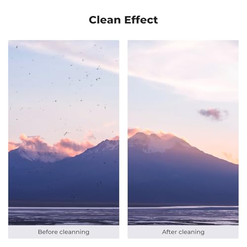 K&F CONCEPT 20ML*2 Spray and Sensor Cleaner Kit, Lens Cleaner | Efficient Cleaning,Safe Formula Cleaner,Easy to Carry and Store,for All Sensors and Critical Optics,Cameras,Laptops,MW01