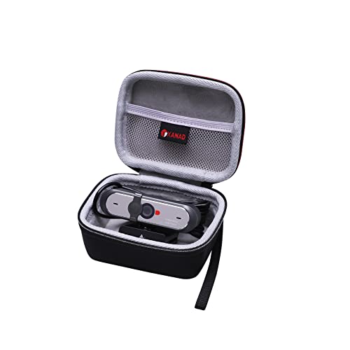 XANAD Webcam Case for Logitech/NexiGo/Anker HD 1080P Webcam，fit Logitech C920/ C930e/C922 /C270/NexiGo N60/NexiGo N930AF - Carrying Organizer Storage Bag