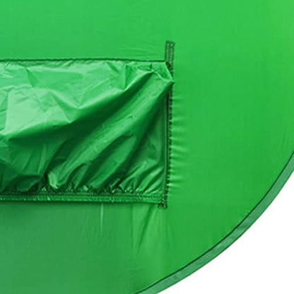 Portable Green Screen Chair Background for Video Chat, 142cm Light Absorbing Fabric, Thicker Frame Design, Elastic Cover, Folding and Portable