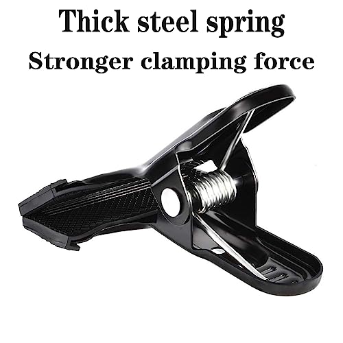 Backdrop Spring Clamps - 6 Pack of 4" Heavy Duty Clips | Heavy Duty Clips, Photography Background Stands, Woodworking, Home Improvement Projects - size: 6 Packs