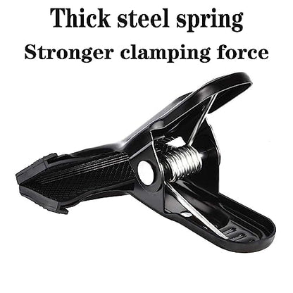 Backdrop Spring Clamps - 6 Pack of 4" Heavy Duty Clips | Heavy Duty Clips, Photography Background Stands, Woodworking, Home Improvement Projects - size: 6 Packs