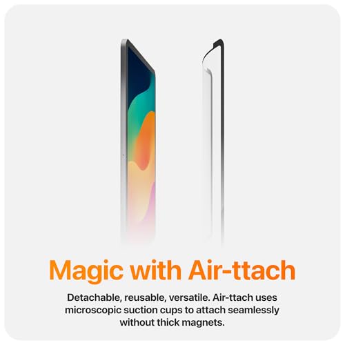 GhostPaper Air Premium Detachable Paper Feel Writing Sketching Surface Screen Protector, Air-ttach Nano Suction Mounting, Compatible with 10.9" iPad 10th Gen (2022), iPad A16 (2025) - size: iPad 10.9" (2022+)