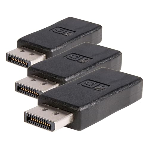 StarTech.com DisplayPort to HDMI Adapter - Compact DP to HDMI Video Converter 1080p - VESA Certified - size: 0.4" x 0.7" x 2.2" (Pack of 3)