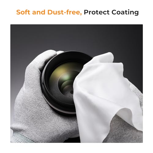 K&F CONCEPT 40.5mm Front Lens Cap Cover Kit, 5-in-1 Center Pinch Lens Cover + Anti-Loss Keeper + Microfiber Cleaning Cloth Compatible with Canon, Nikon, Sony Camera Lenses with 40.5mm Thread - size: 40.5mm