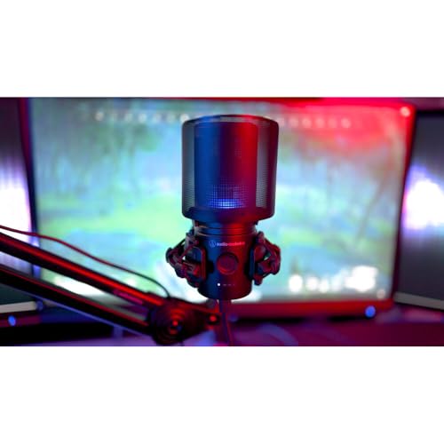 Audio-Technica AT2020USB-XP Cardioid Condenser USB Microphone + PodMaster Boom Broadcast/Podcast Boom Arm Mic Stand + Microfiber Cleaning Cloth + Goby Labs Microphone Cleaner